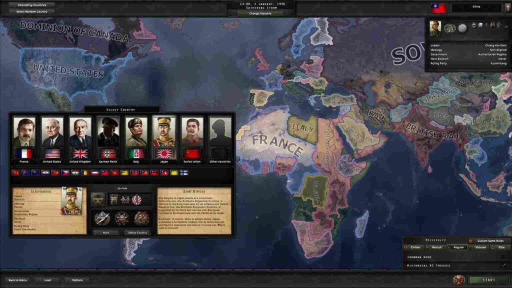 Hearts of Iron 4 تحميل لعبة للكمبيوتر كاملة مجانا